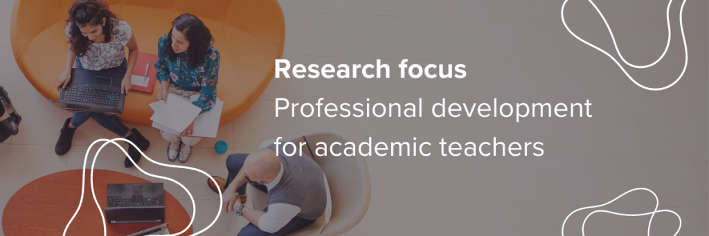 research higher education professional development teaching