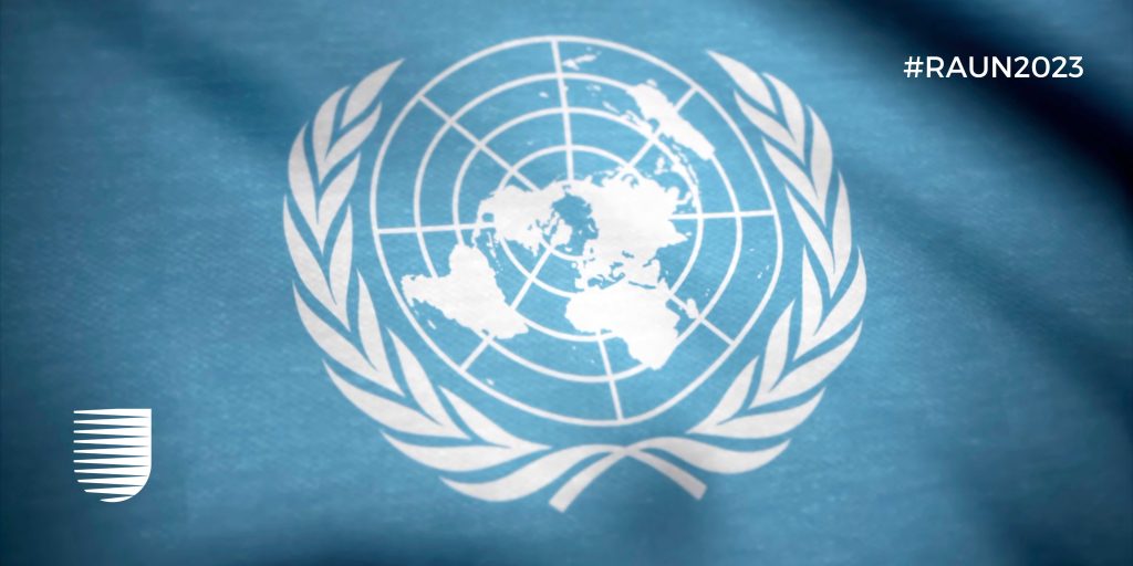 United Nations flag