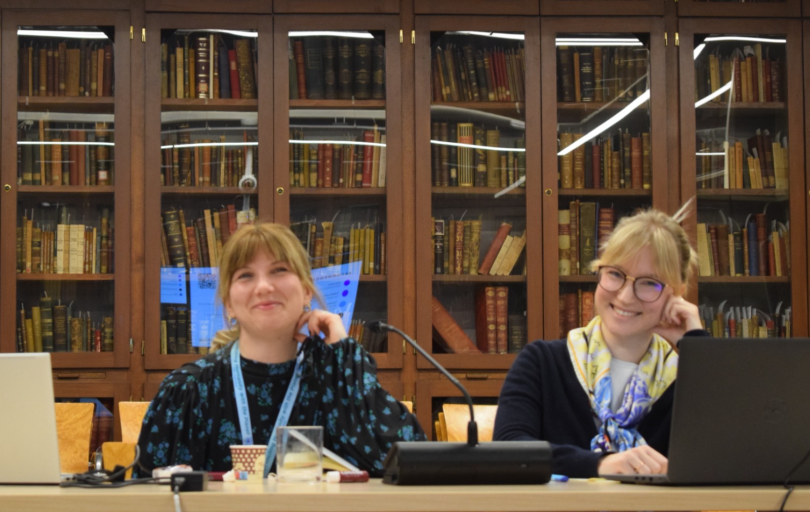 Laura Colò, ED-AFFICHE Project Officer and Marta Jaworska-Oknińska, 4EU+ Educational Coordinator