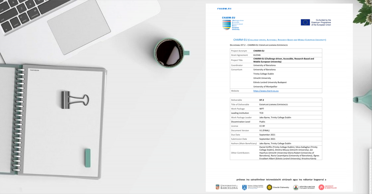 7.2 Exemplar Learning Experiences