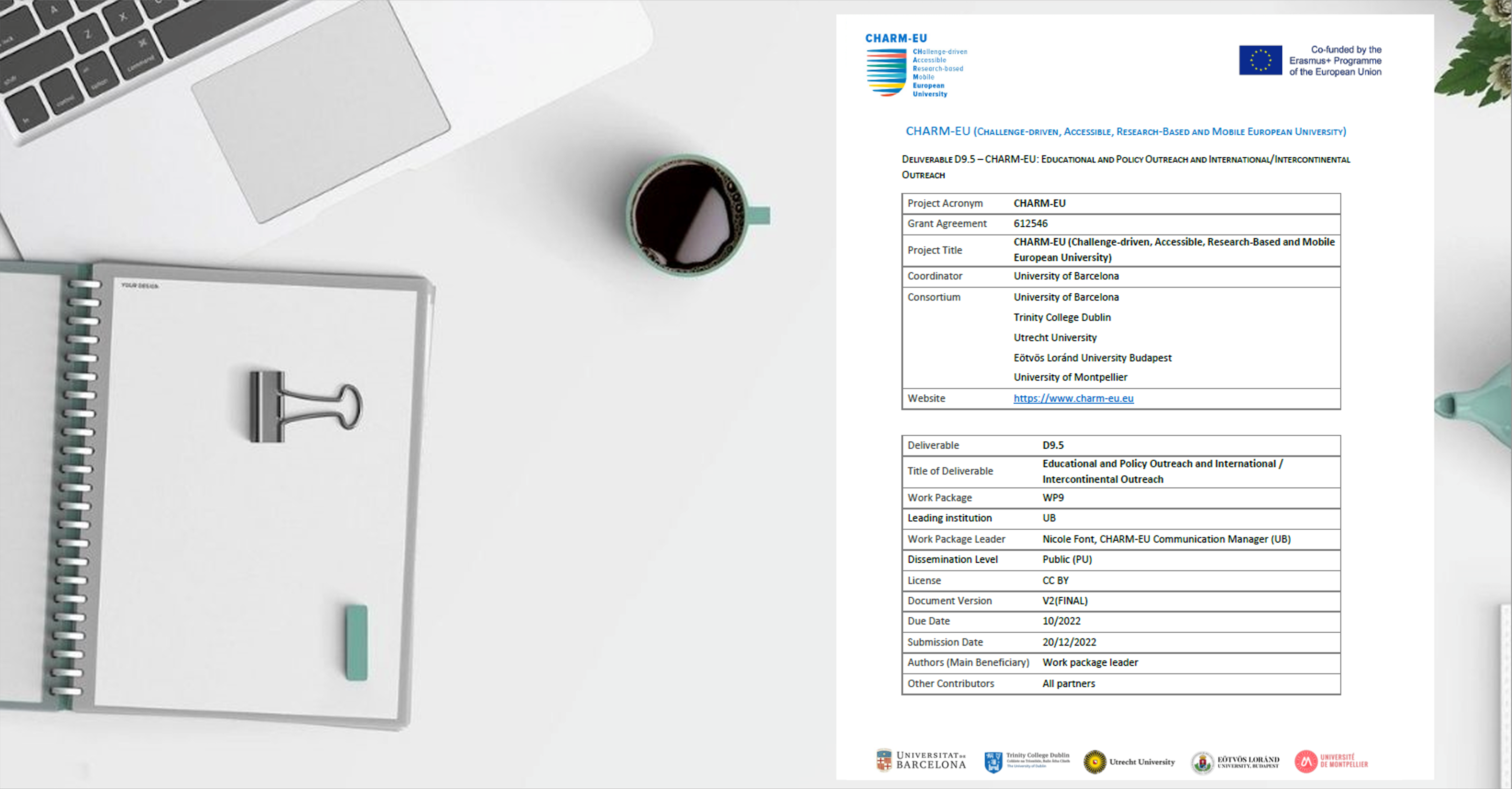 9.5 Educational and Policy Outreach and International / Intercontinental Outreach