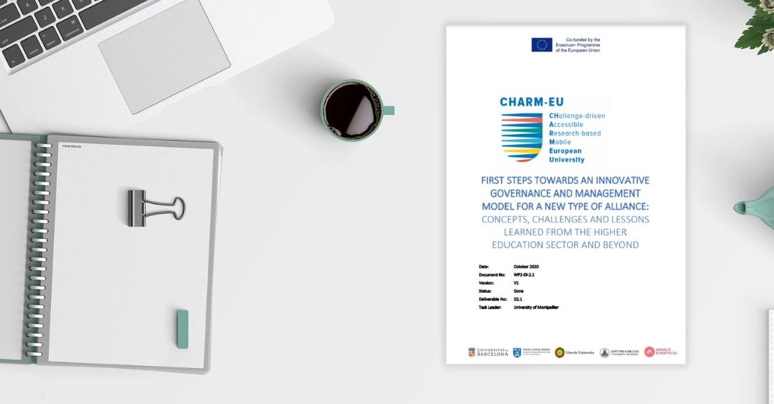First steps towards an innovative governance and management model for a new type of alliance First steps towards an innovative governance and management model for a new type of alliance
