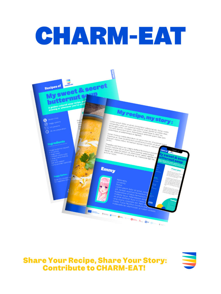 Mockup of recipe book.