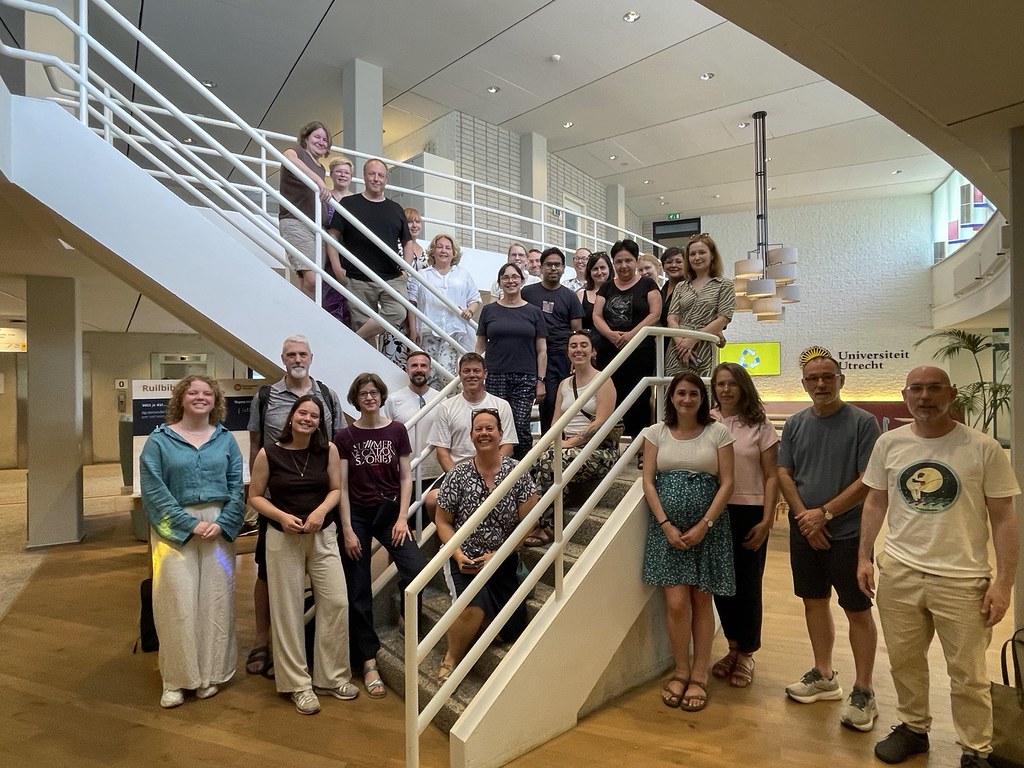 Group picture of the participants at the Utrecht Hackathon. 