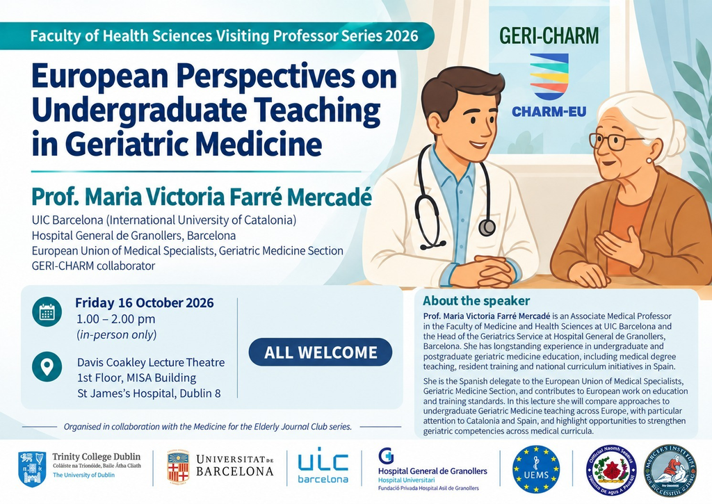 Related Visiting Professor dissemination in Dublin, 16 October 2026