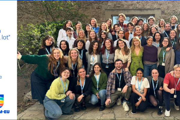 Banner with photo of the second cohort of graduates in Global Challenges for Sustainability