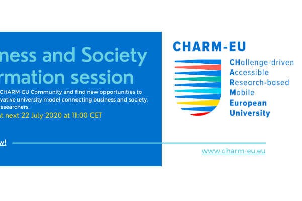 CHARM-EU Information Session Business and Society