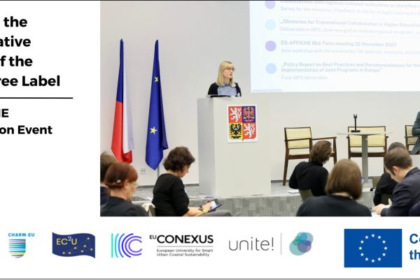 Unlocking the transformative potential of the European Degree Label: ED-AFFICHE Final Dissemination Event, 5 March 2024, Online participation