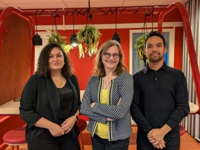 From left to right: Carolina Nijenhuis, Janina van Hees & Ecca Berhitu