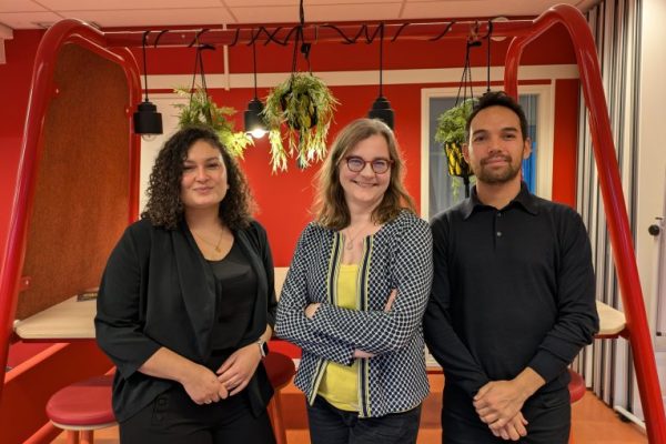 From left to right: Carolina Nijenhuis, Janina van Hees & Ecca Berhitu