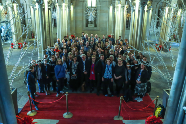 Group photo made during the 2022 CHARM-EU Annual Conference