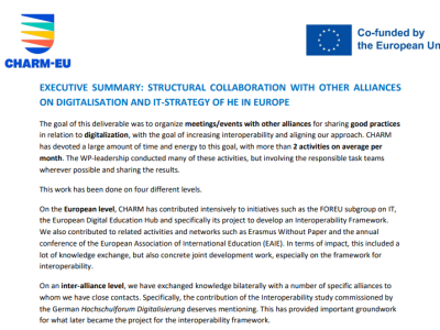 resource image - Structural Collaboration with other alliances on digitalisation and IT strategy